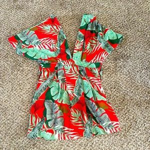 🌺Deep V Vacation Mini dress 🌺